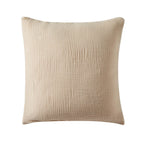 Savannah Set of 2 Tufted Muslin Sofa Cushion Cover - Oat - DUSK