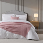 Savannah Tufted Muslin Throw - Rose - DUSK