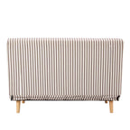 Seattle Double Click Clack Sofa Bed - Chocolate Stripe - DUSK