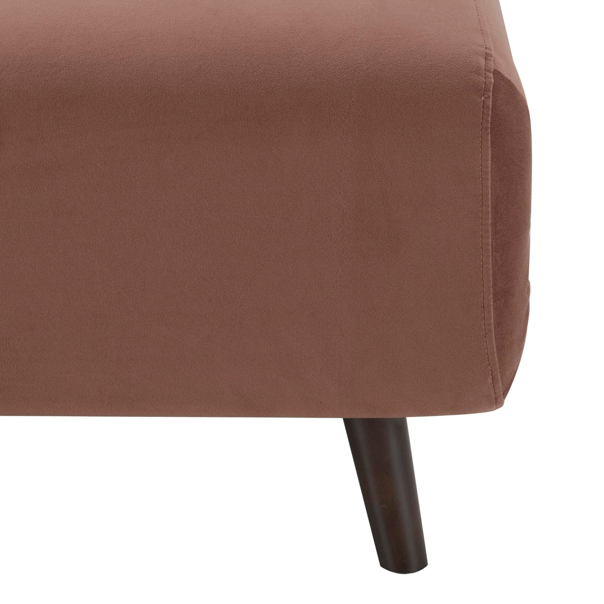 Seattle Double Click Clack Sofa Bed - Mauve - DUSK
