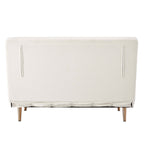 Seattle Double Click Clack Sofa Bed - Teddy Cream - DUSK