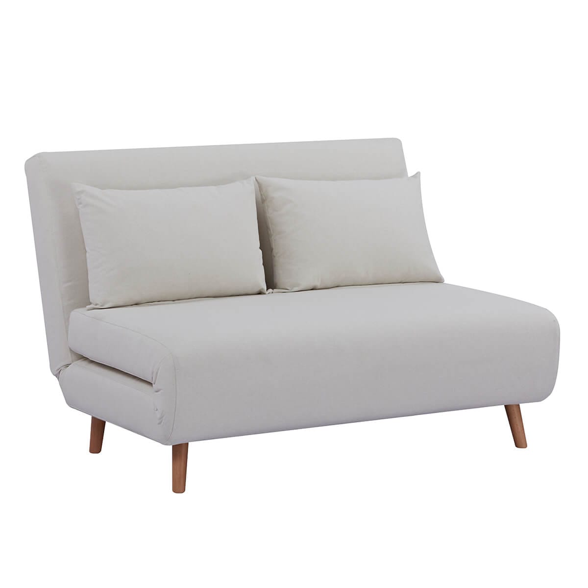 Seattle Double Click Clack Sofa Bed - Warm Natural - DUSK
