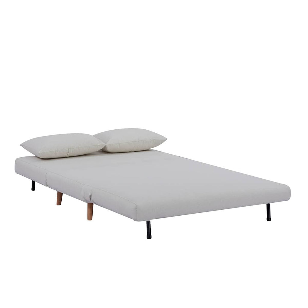 Seattle Double Click Clack Sofa Bed - Warm Natural - DUSK