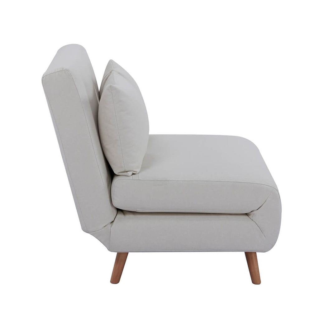 Seattle Double Click Clack Sofa Bed - Warm Natural - DUSK