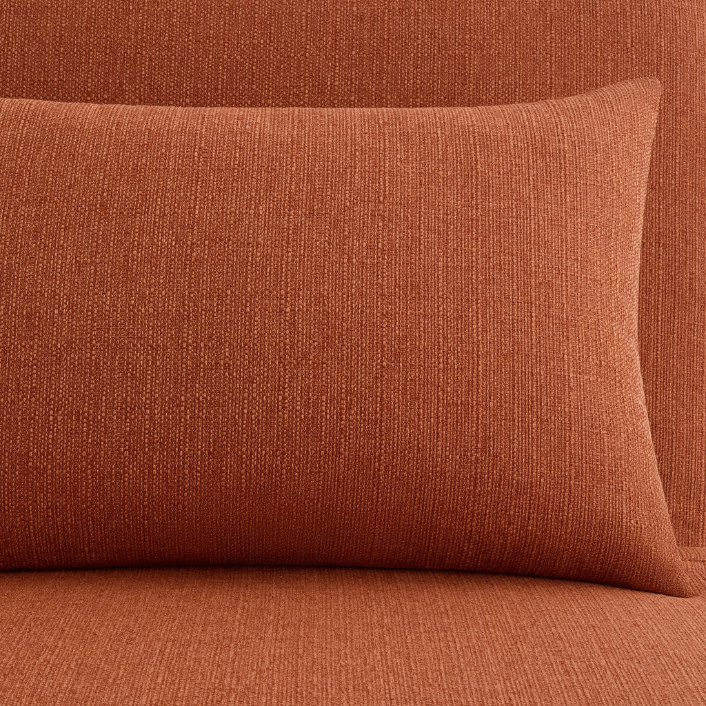Seattle Single Click Clack Sofa Bed - Burnt Orange - DUSK