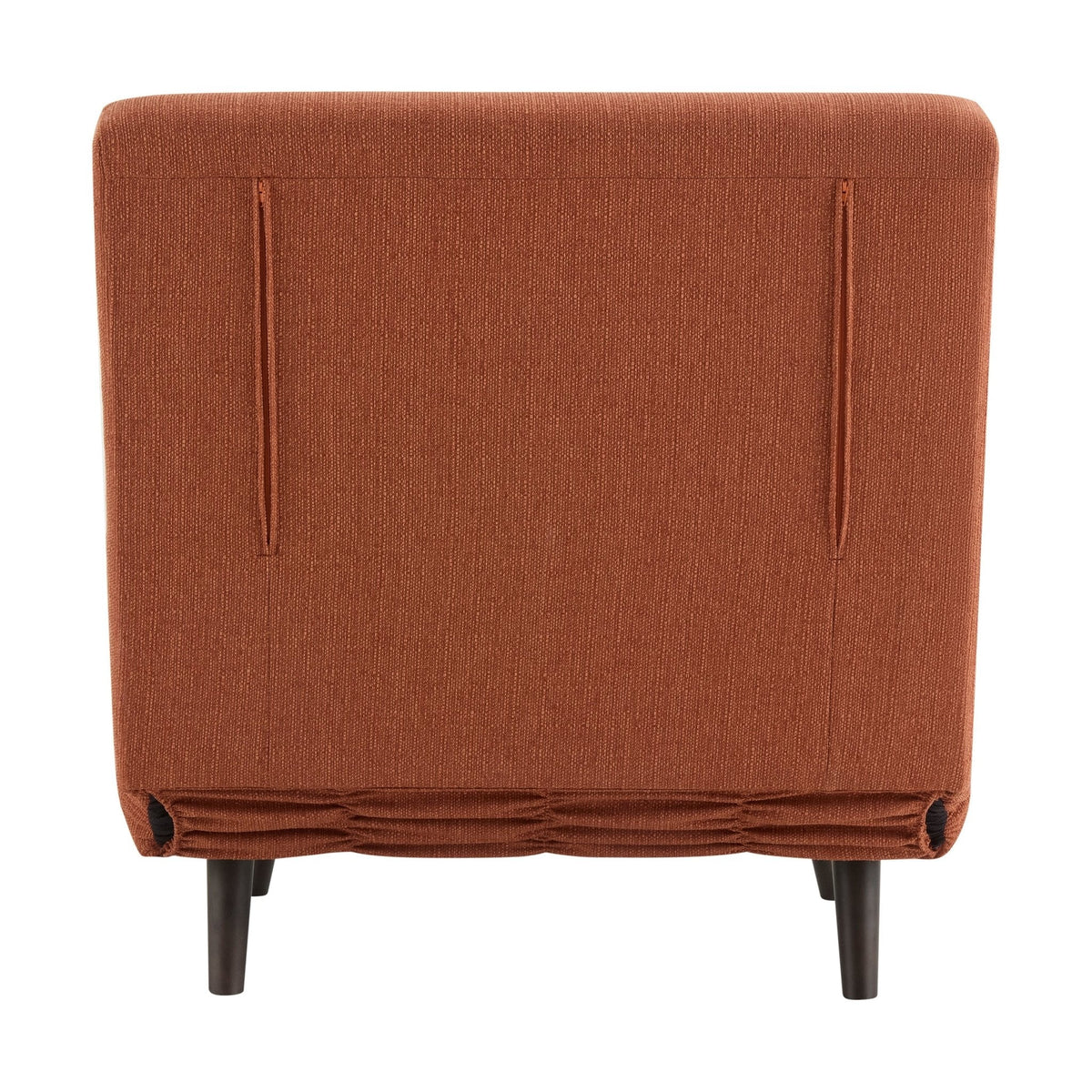Seattle Single Click Clack Sofa Bed - Burnt Orange - DUSK