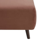 Seattle Single Click Clack Sofa Bed - Mauve - DUSK