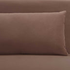 Seattle Single Click Clack Sofa Bed - Mauve - DUSK