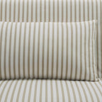 Seattle Single Click Clack Sofa Bed - Sand Stripe - DUSK