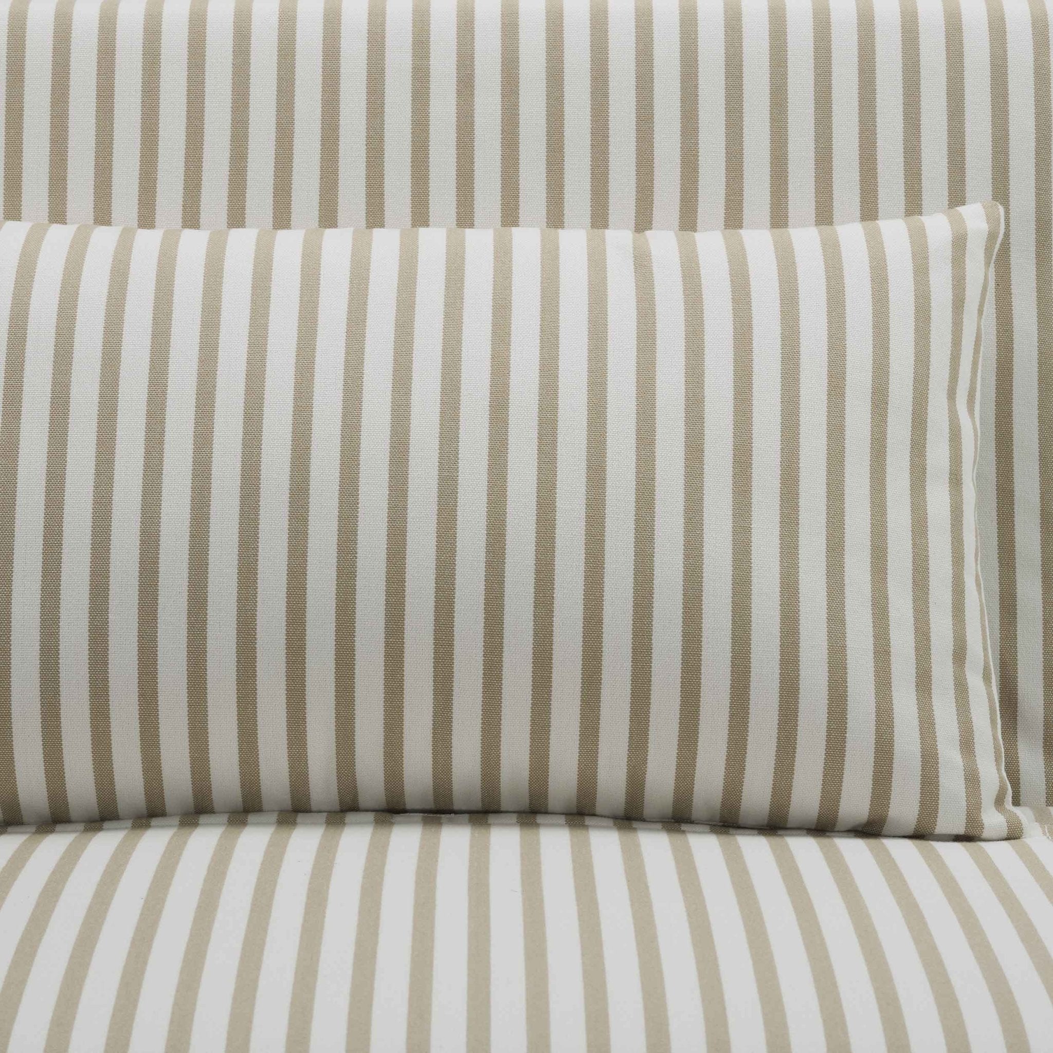 Seattle Single Click Clack Sofa Bed - Sand Stripe - DUSK
