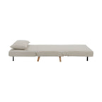 Seattle Single Click Clack Sofa Bed - Sand Stripe - DUSK