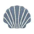 Shell Tufted Bath Mat - Blue - DUSK