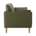 Shoreditch 2 Seater Sofa - Woven Green - DUSK