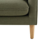 Shoreditch 2 Seater Sofa - Woven Green - DUSK