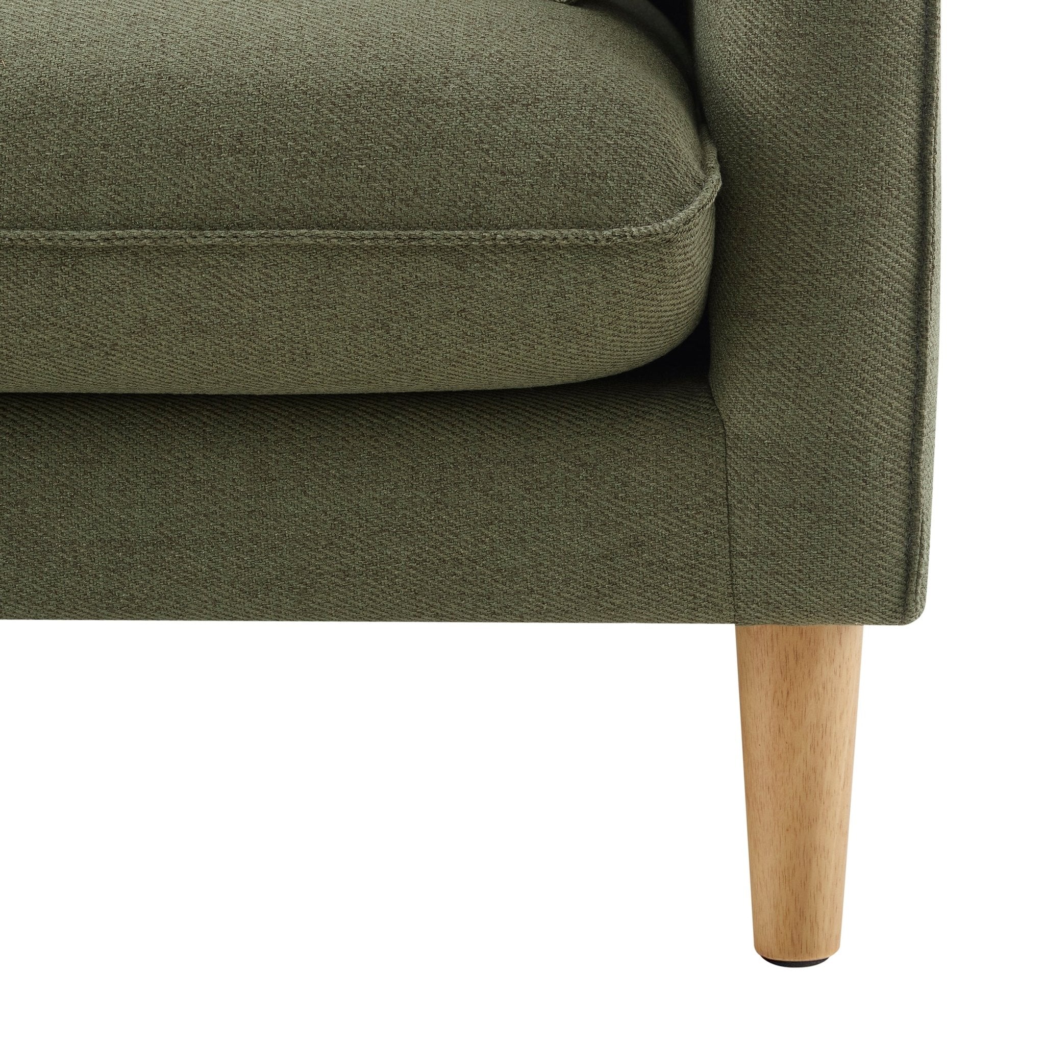 Shoreditch 2 Seater Sofa - Woven Green - DUSK