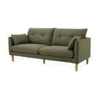 Shoreditch 3 Seater Sofa - Woven Green - DUSK