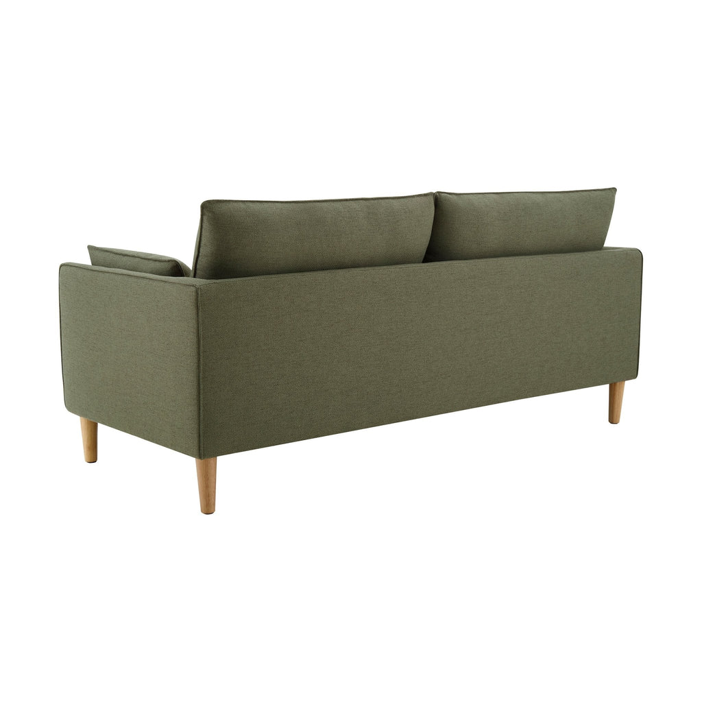Shoreditch 3 Seater Sofa - Woven Green - DUSK