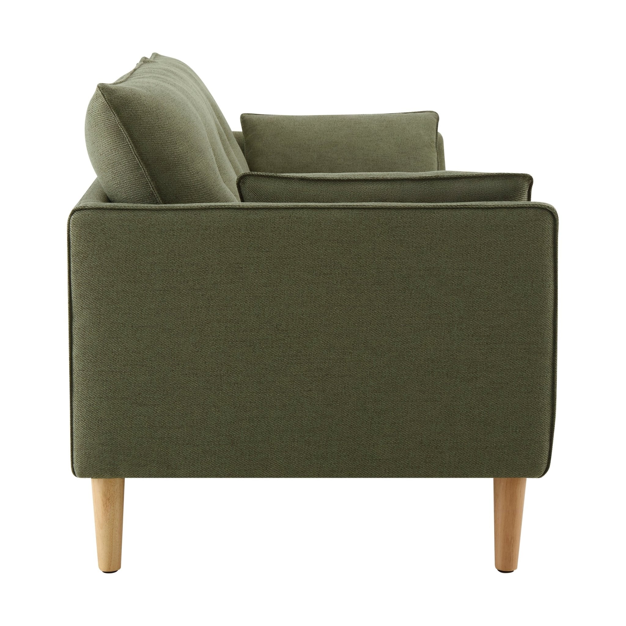 Shoreditch 3 Seater Sofa - Woven Green - DUSK
