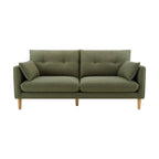 Shoreditch 3 Seater Sofa - Woven Green - DUSK