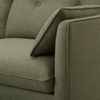 Shoreditch 3 Seater Sofa - Woven Green - DUSK