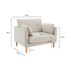 Shoreditch Loveseat - Ink - DUSK