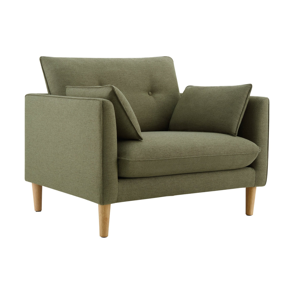 Shoreditch Loveseat - Woven Green - DUSK