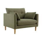 Shoreditch Loveseat - Woven Green - DUSK
