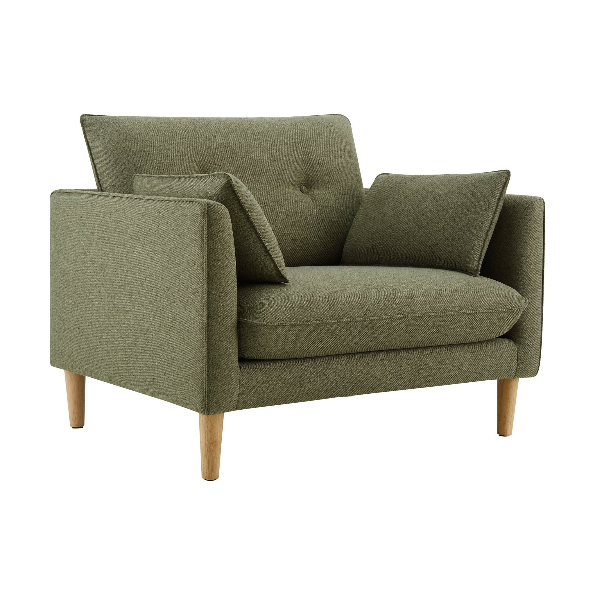 Shoreditch Loveseat - Woven Green - DUSK