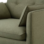Shoreditch Loveseat - Woven Green - DUSK