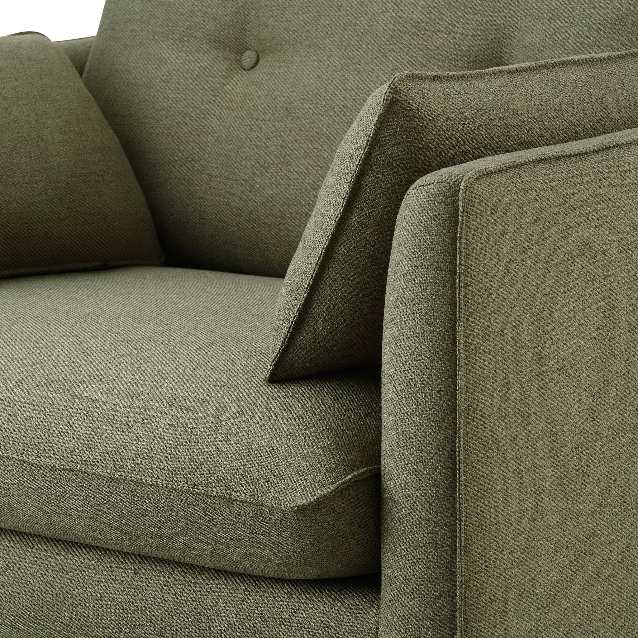 Shoreditch Loveseat - Woven Green - DUSK
