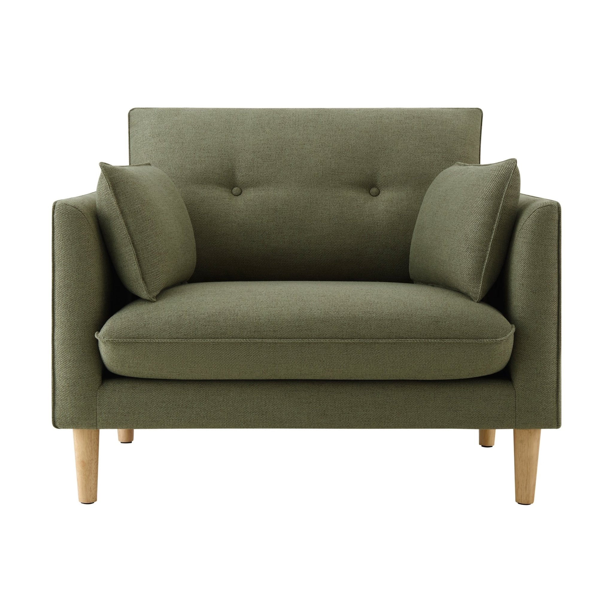 Shoreditch Loveseat - Woven Green - DUSK