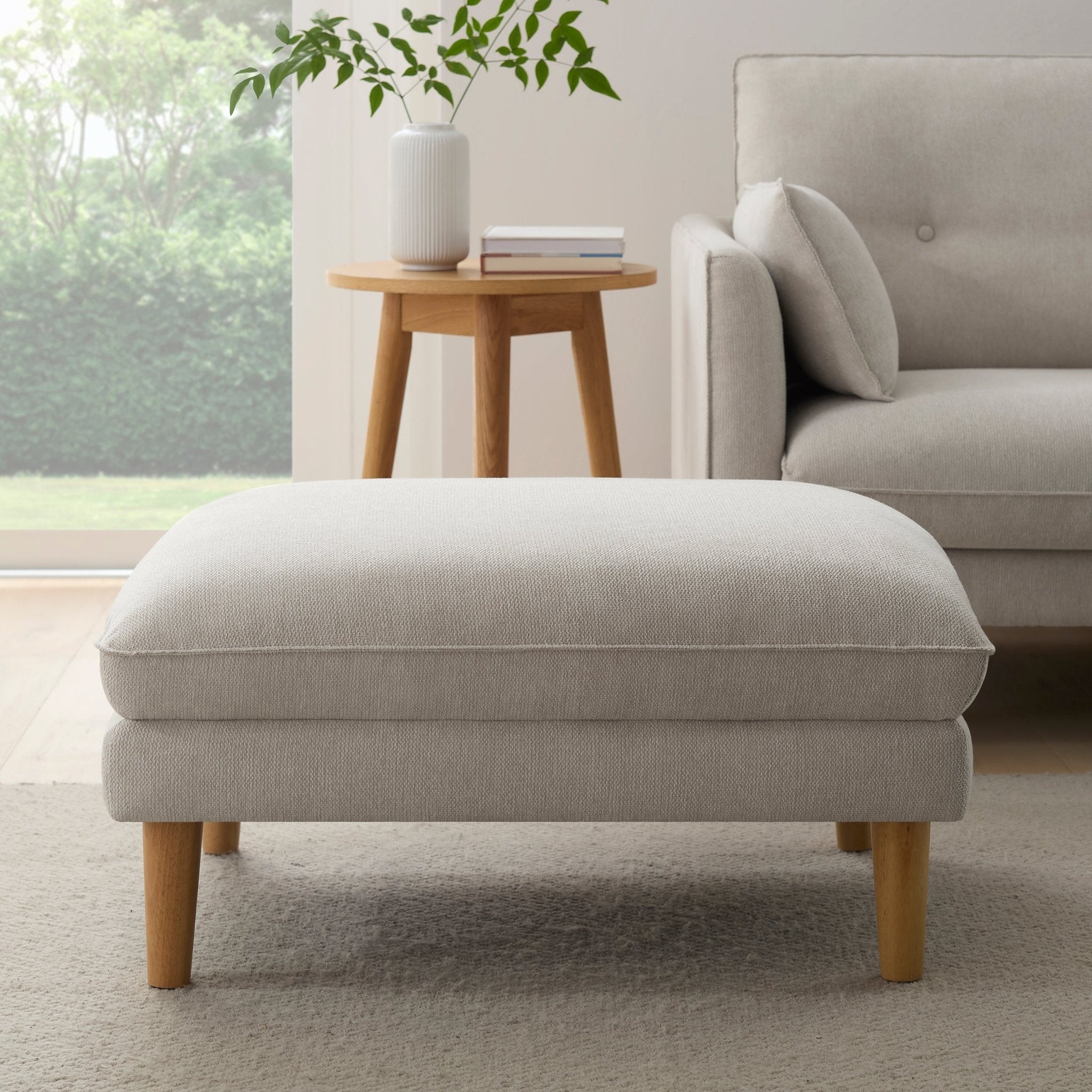 Shoreditch Pouffe - Natural - DUSK