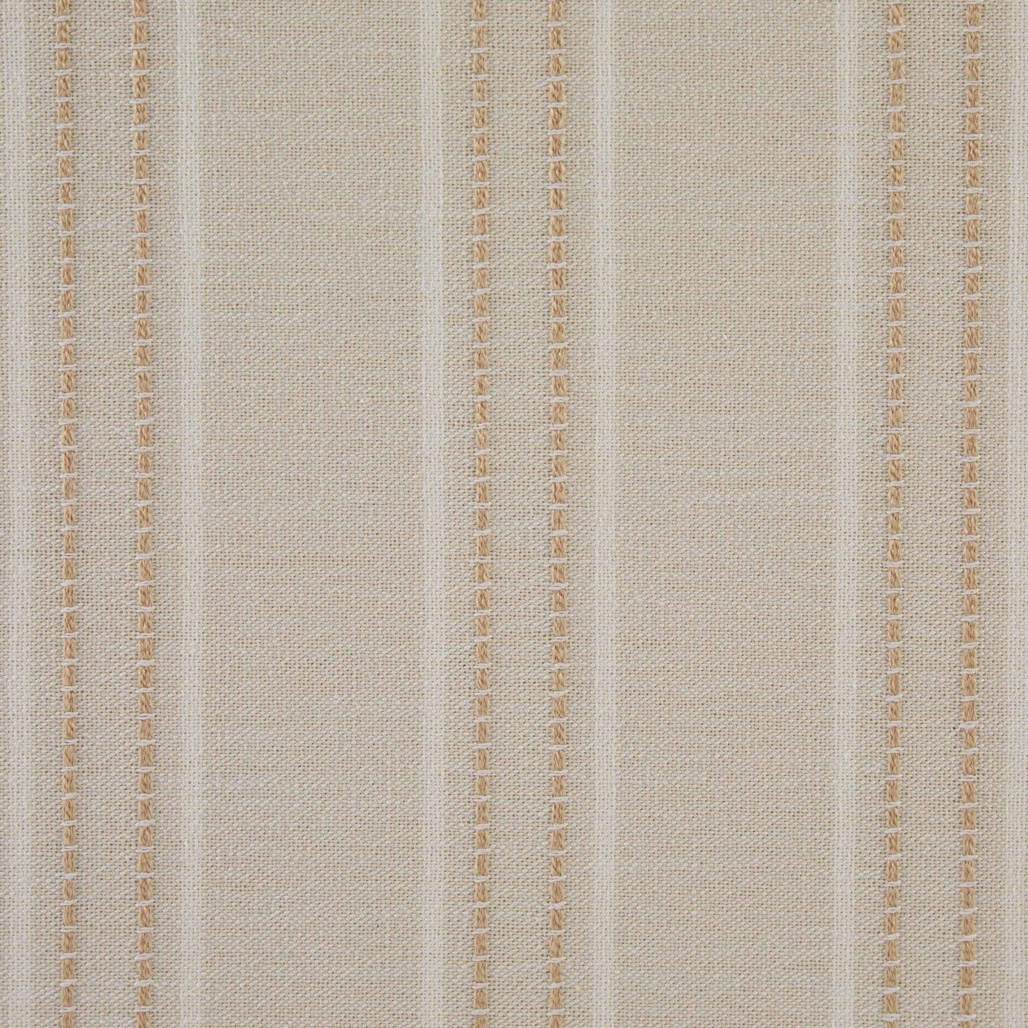 Sicily Armchair - Natural Stitched Stripe - DUSK