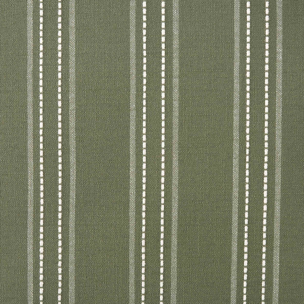 Sicily Pouffe - Green Stripe - DUSK