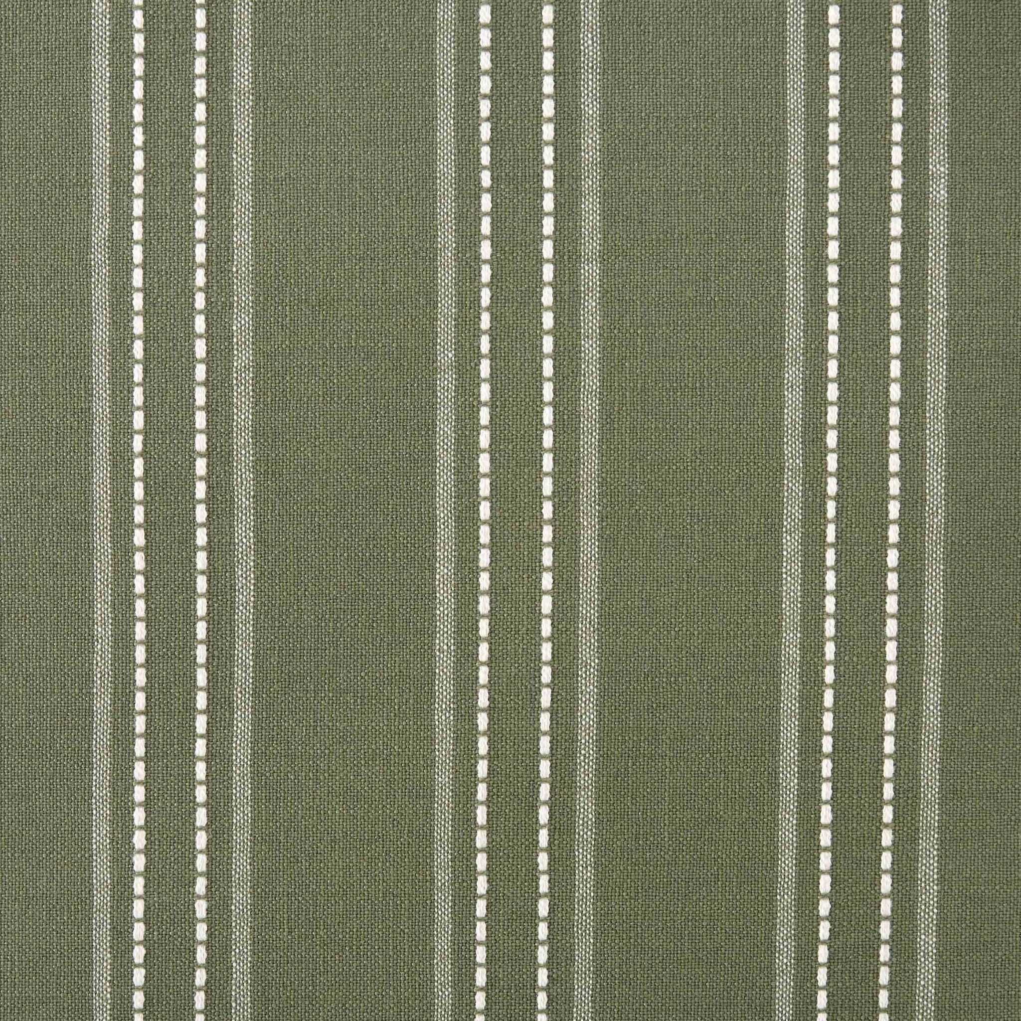 Sicily Pouffe - Green Stripe - DUSK