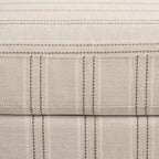 Sicily Pouffe - Stripe - DUSK
