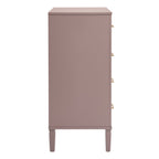Sienna 5 Drawer Chest - Dusty Mauve - DUSK