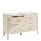 Sienna 6 Drawer Chest - Cream - Resource - DUSK