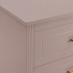 Sienna 6 Drawer Chest - Dusty Mauve - DUSK