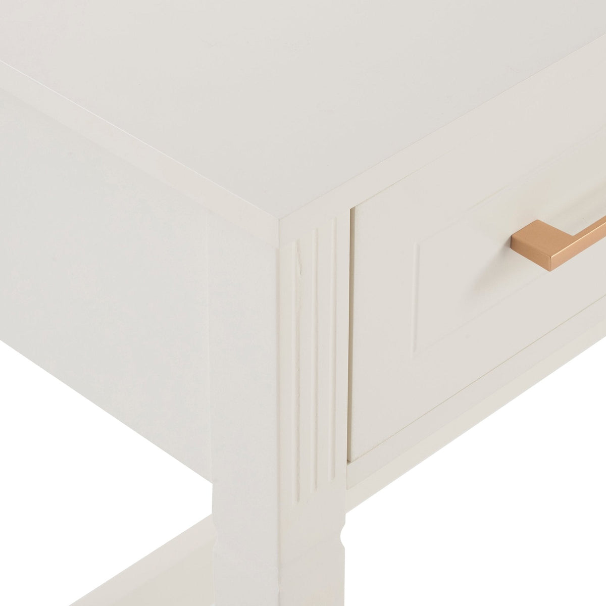 Sienna Dressing Table Console - Cream - DUSK