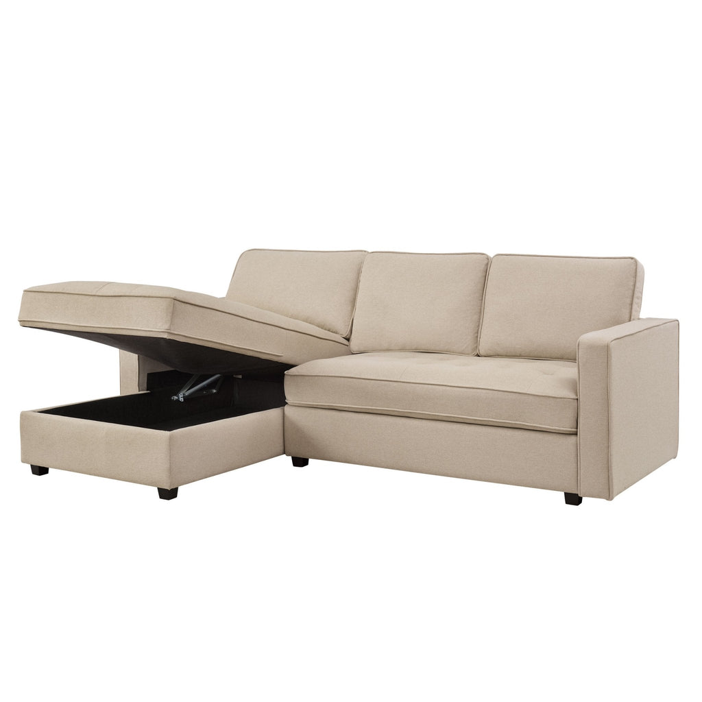 Sloane Left Hand Chaise - Oatmeal - DUSK