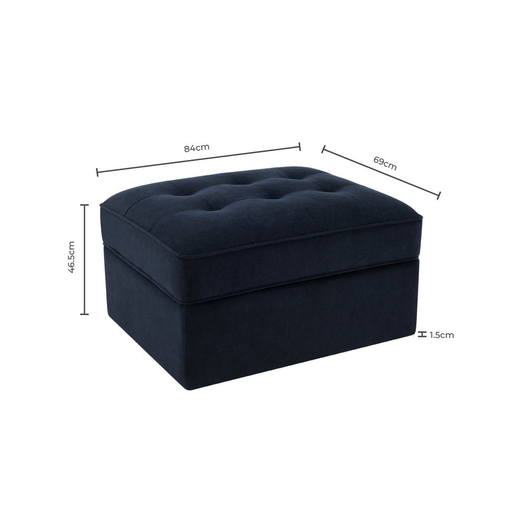 Sloane Pouffe - Mauve - DUSK