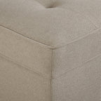 Sloane Pouffe - Oatmeal - DUSK