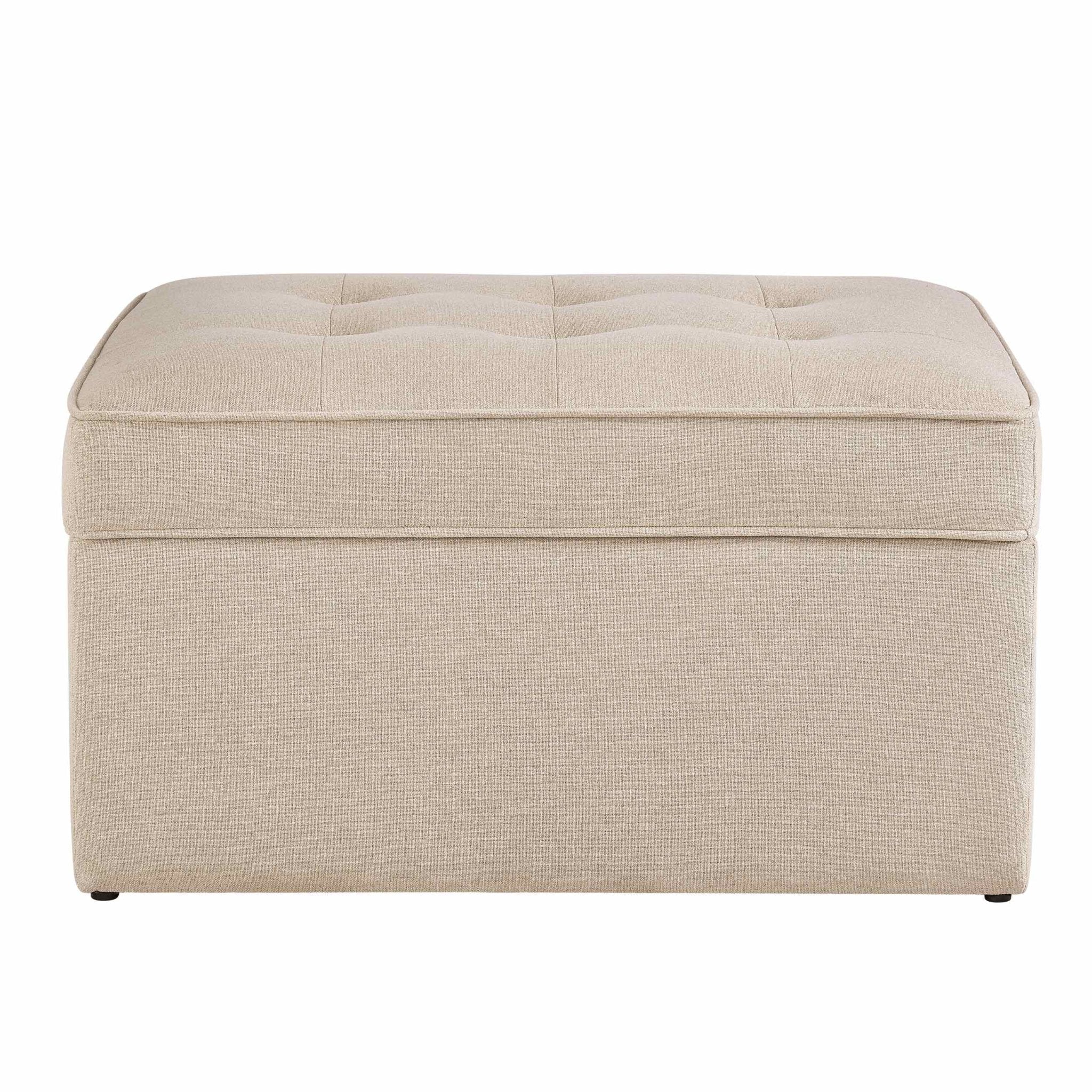 Sloane Pouffe - Oatmeal - DUSK