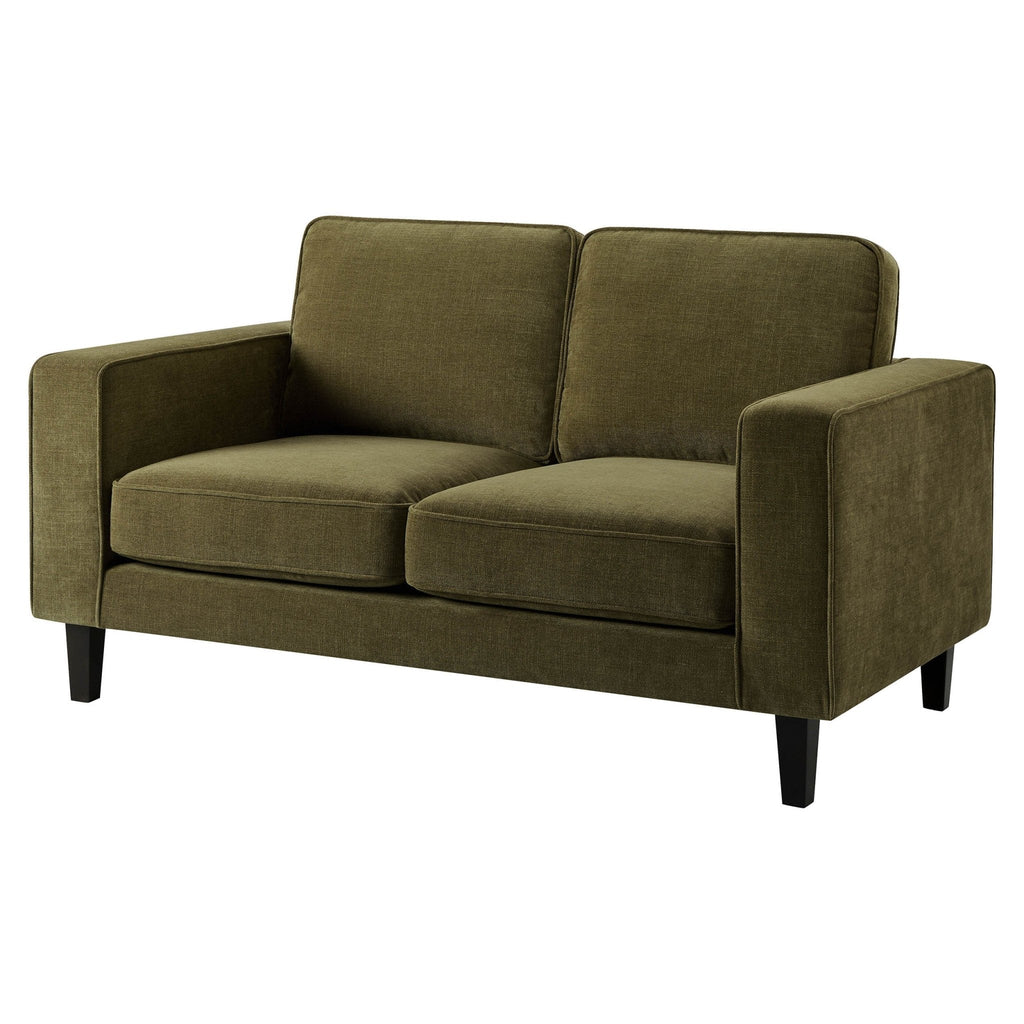 Soho 2 Seater Sofa - Chenille Olive - DUSK