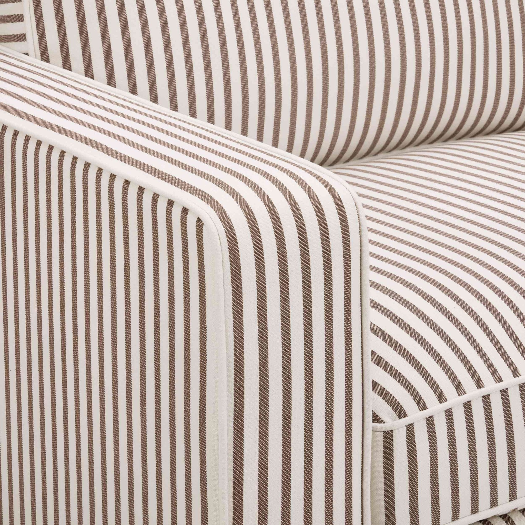Soho 3 Seater Sofa - Chocolate Stripe - DUSK