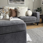 Soho 3 Seater Sofa - Grey - DUSK