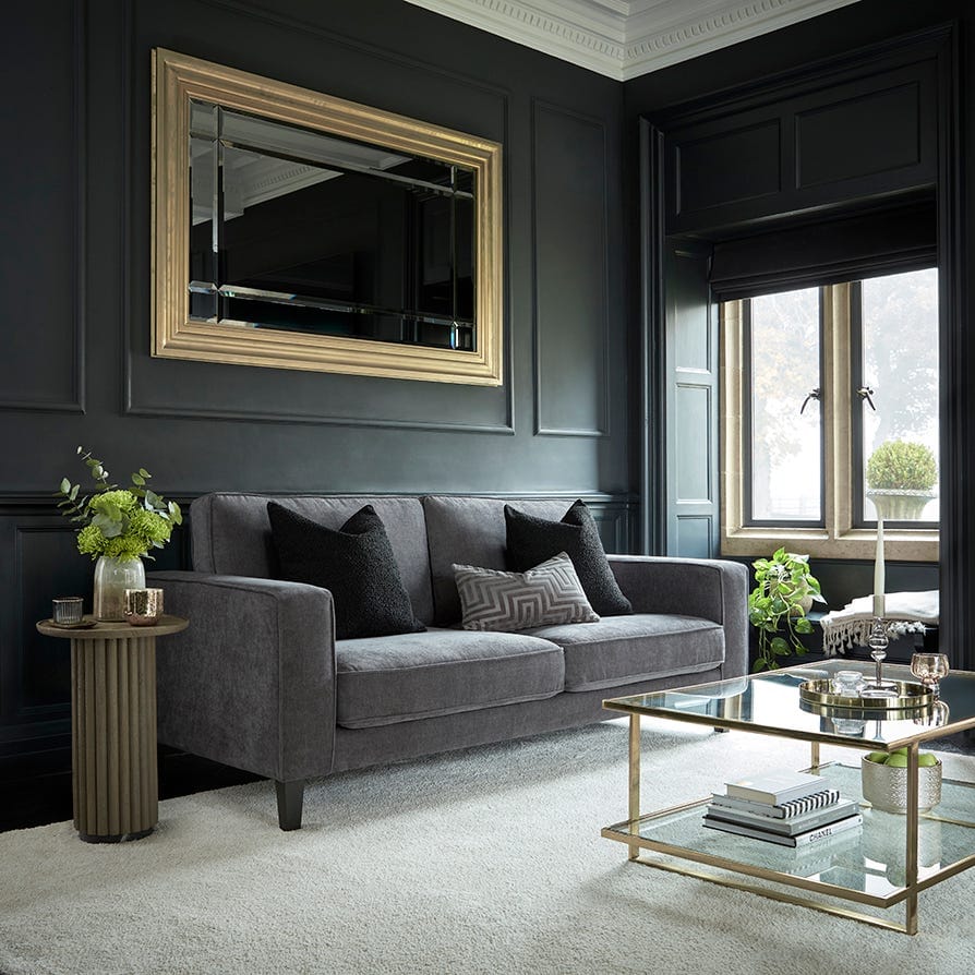 Soho 3 Seater Sofa - Grey - DUSK