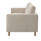 Soho 3 Seater Sofa - Sand Stripe - DUSK