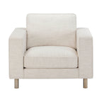 Soho Boucle Armchair - Ivory - DUSK